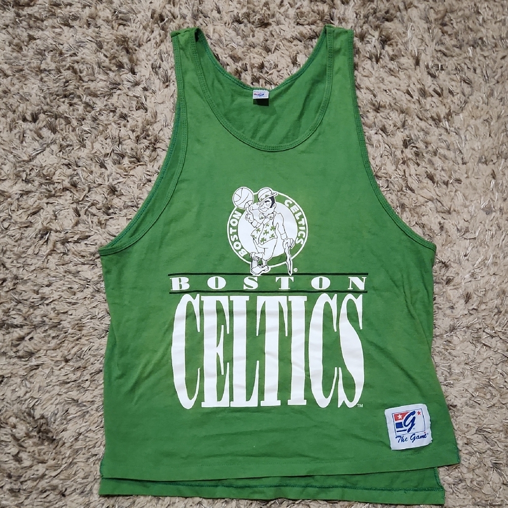 Vintage Boston Celtics Tank #M10